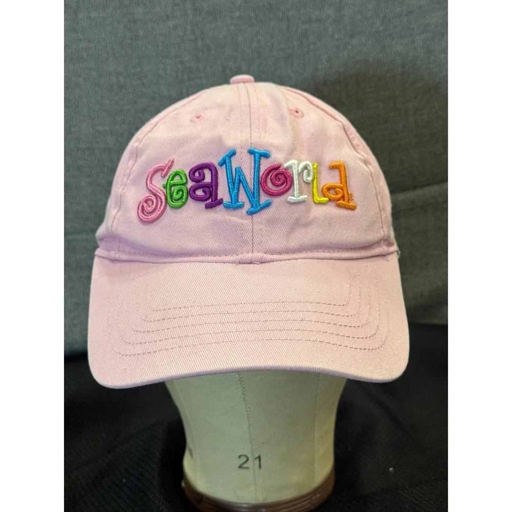 Offical Pick SeaWorld Adventure Theme Party dad cap Hat.